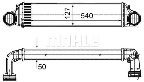 Mahle ladeluftkühler llk - mahle,