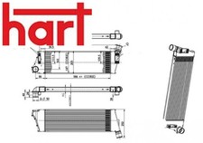 HART 612726 Ladeluftkühler