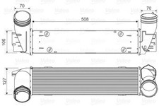 VALEO Ladeluftkühler  für
