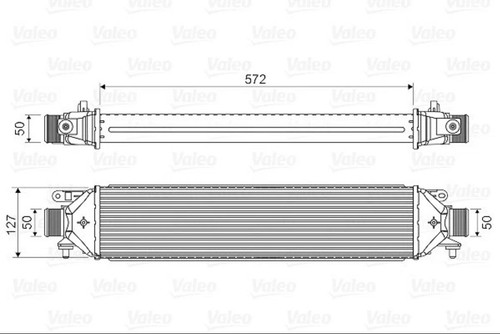 Valeo 818824 ladeluftkühler - 818824,